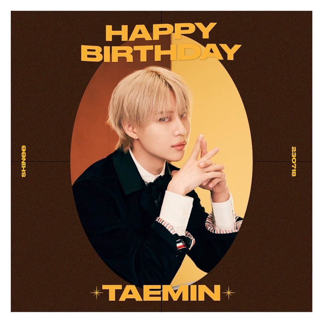 SHINeeのインスタグラム：「230718 #HappyTAEMINday 🎂🥳  #태민 #TAEMIN #テミン #샤이니 #SHINee」