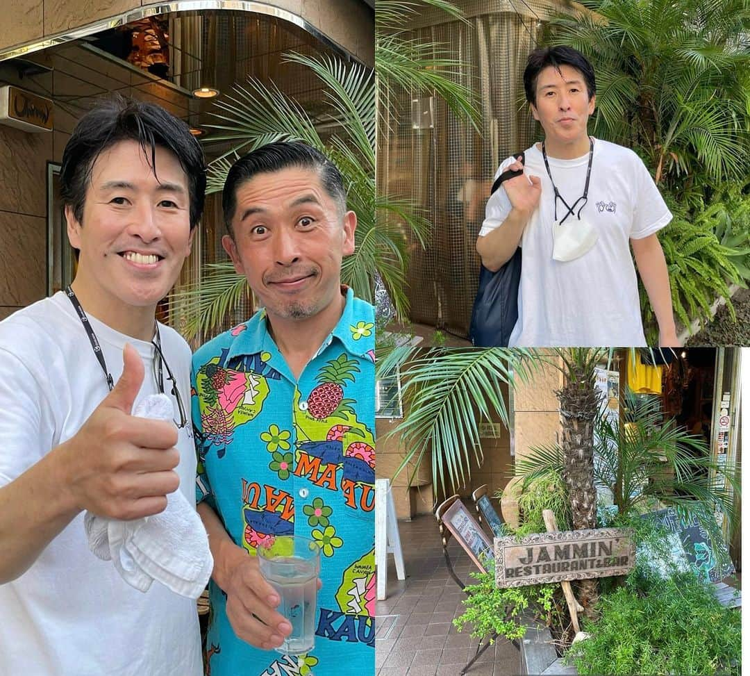 石川よしひろさんのインスタグラム写真 - (石川よしひろInstagram)「本日は、友人のトラちゃんこと、(平澤成基)氏の地元、藤沢のLIVEに遊びに行って来ました！ いつも思うけど、トラちゃんの周りにはいつも、人も音もハッピーな空気が漂ってて大好きな空間です♬もちろん今日も。  海沿いの街は湿度も軽減された感じで気持ちイイ時間でした！」7月18日 0時05分 - ishikawa_yoshihiro_official