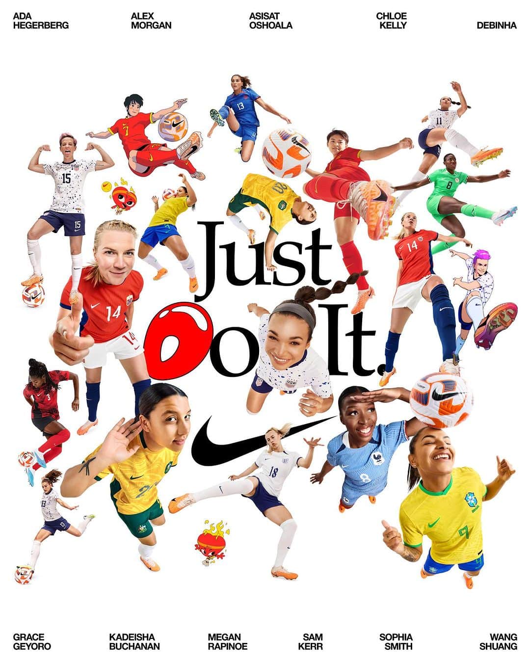 アレックス・モーガンのインスタグラム：「It’s our year. #nikefc」