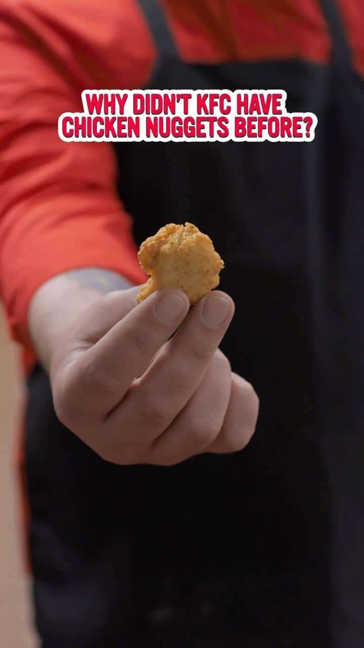 ケンタッキーフライドチキンのインスタグラム：「Now serving happiness in 5, 8, 12 and 36 packs. KFC Chicken Nuggets — made from scratch into smiles daily “Inside the Original Kitchen.”」