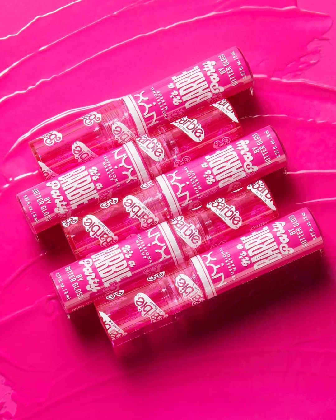 NYX Cosmeticsさんのインスタグラム写真 - (NYX CosmeticsInstagram)「it's a BARBIE PARTY 🎉 shop our limited edition Butter Gloss at @targetstyle and see @barbiethemovie only in theaters July 21. 💖  ©2023 WBEI ©2023 Mattel. #nyxcosmetics #nyxprofessionalmakeup #barbiethemovie #barbie #nyxcosmeticsxbarbiethemovie」7月18日 3時00分 - nyxcosmetics