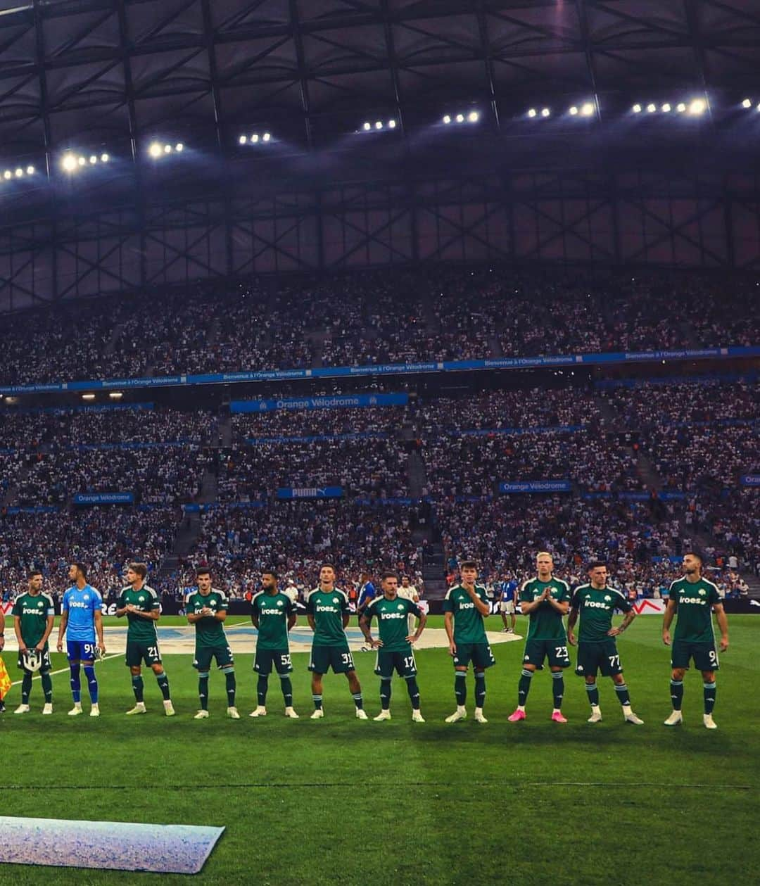 ルベン・ペレスのインスタグラム：「What a night for all of us ! @fcpanathinaikos」