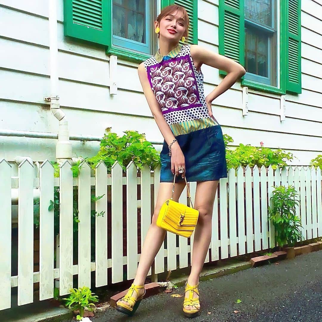 金山睦さんのインスタグラム写真 - (金山睦Instagram)「#ootd #fashionlover」8月16日 1時45分 - kanayama_chika