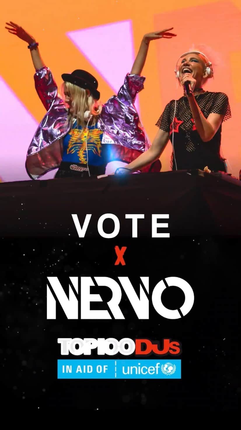 NERVOのインスタグラム：「Not a day goes by that we aren’t grateful for what you allow us to do - live our dreams through playing and making music. It has given us more joy and independence than you can ever imagine and firstly we want to say THANK YOU #NERVOnation 🥰👯‍♀️🙏❤️❤️ and please, if you have a moment, please #voteNERVO in this year’s @djmagofficial. Your guys’ continuous support means everything to us!!🙇‍♀️🗳️🗳️ - xoxo Liv & Mim   🔗 Link in bio and stories!  #DJMAG2023」