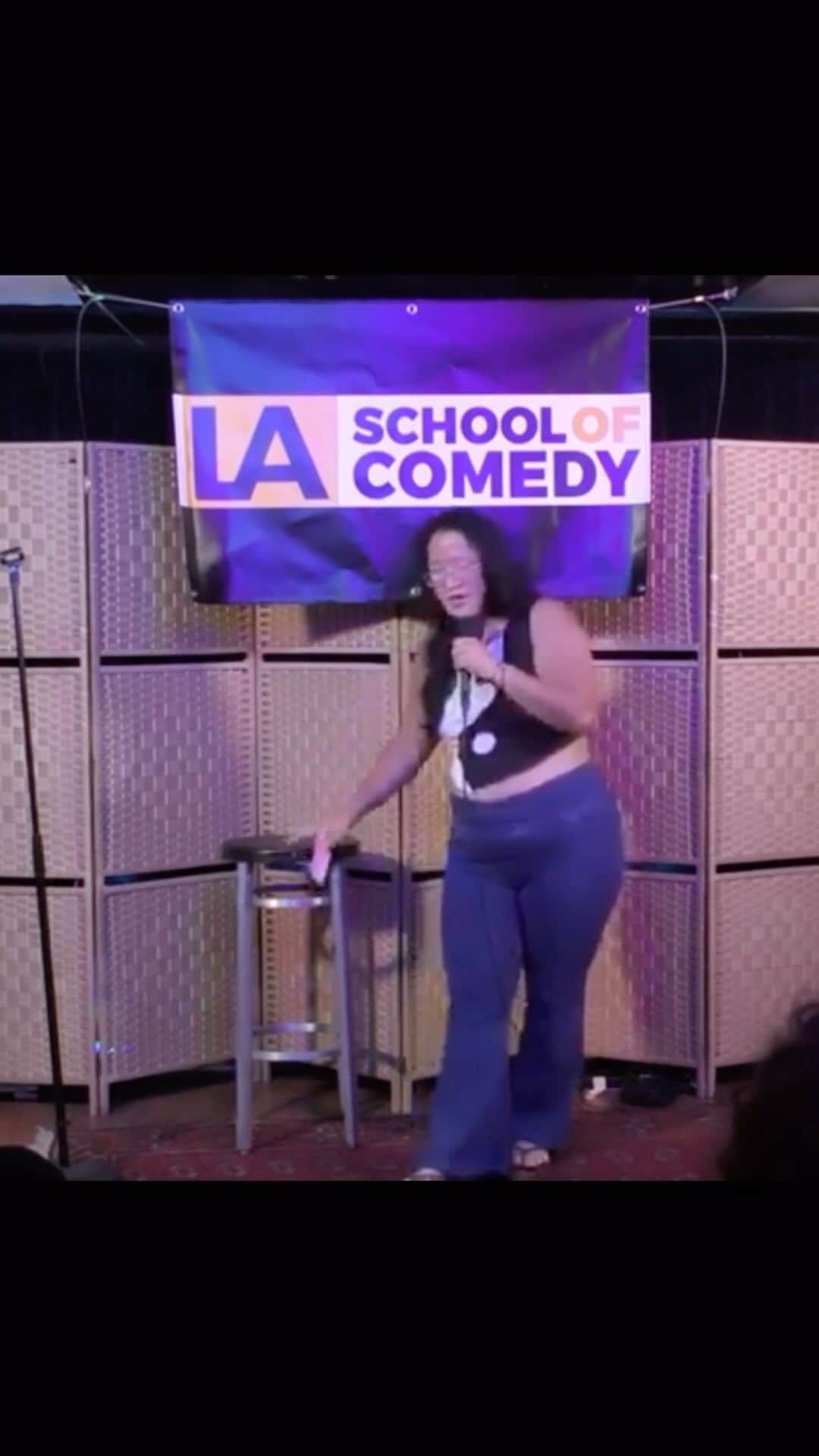 藤井美穂のインスタグラム：「#standupcomedy @laschoolofcomedy」