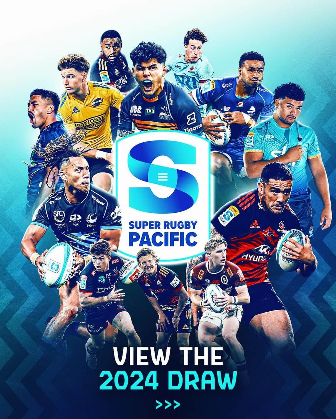 Super Rugbyのインスタグラム：「Your draw for #SuperRugbyPacific season 2024 🙌  Which matchup are you looking forward to most!」