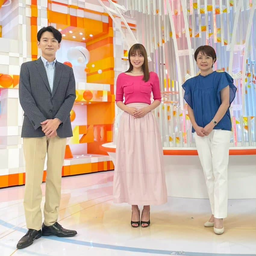 フジテレビ「めざましテレビ」さんのインスタグラム写真 - (フジテレビ「めざましテレビ」Instagram)「きょうも #めざましどようび をご覧いただきありがとうございました✨  生出演した #浮所飛貴 さん(#美少年)のさわやかさに癒されまくりでした💘  「情報番組に出たかった～」と言ってくれて3人とも張り切っちゃいましたよ☀️  浮所さんが出演するドラマ「#ギフテッド」は今夜スタートです！お楽しみ🌟  #生田竜聖 #西山喜久恵 #阿部華也子」8月12日 10時04分 - mezamashi.tv