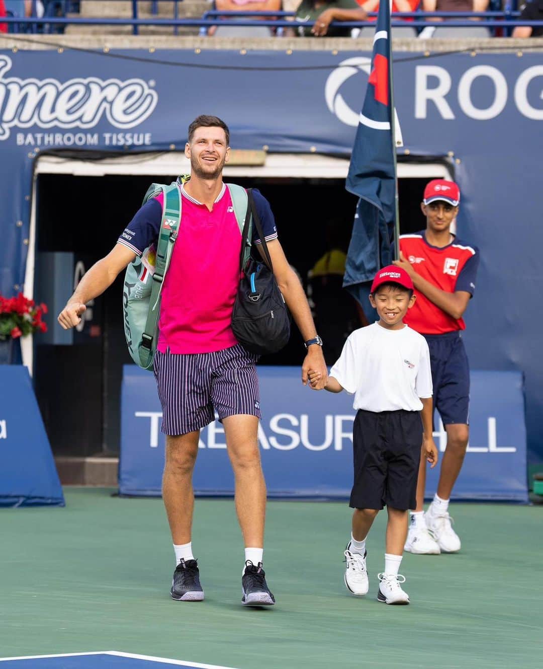 のインスタグラム：「Thanks for the atmosphere Toronto, it was great to be back! I will keep fighting 💪  📸: Mike Lawrence | @atptour」