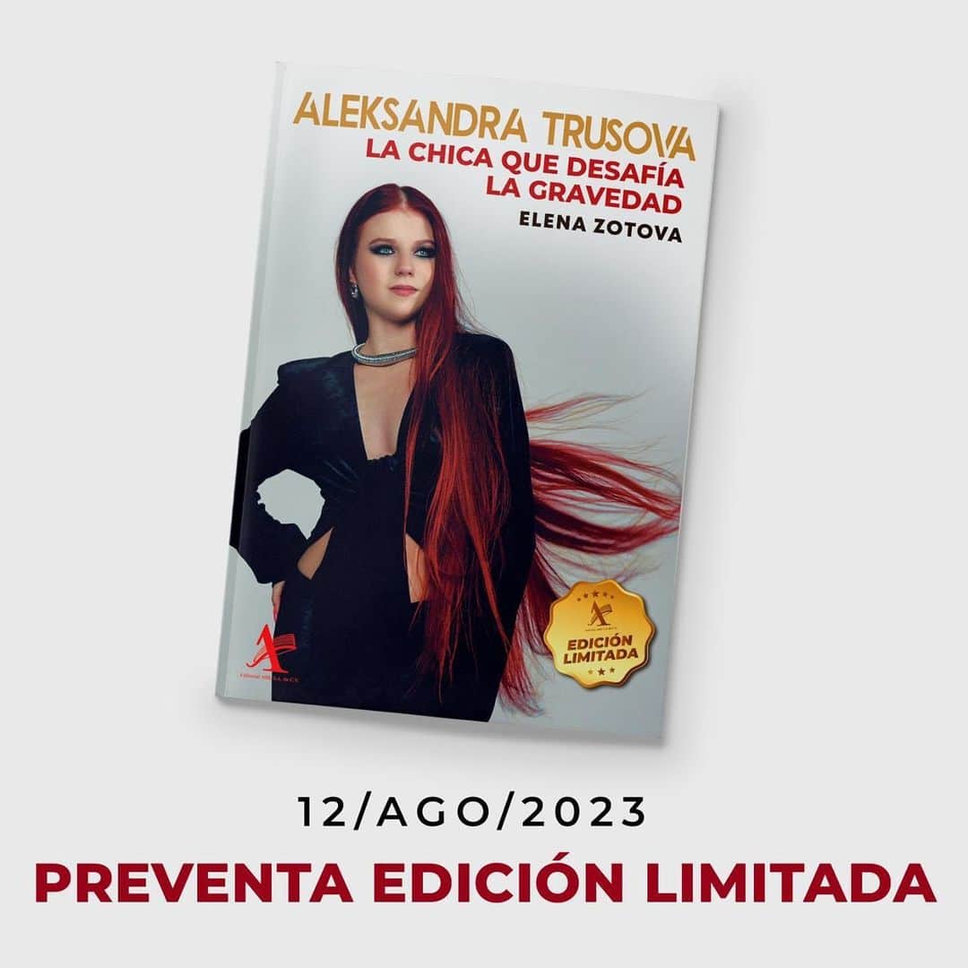 アレクサンドラ・トゥルソワのインスタグラム：「I’m very happy to announce that a Limited Edition of my book in Spanish will be available for online presale on august 12 2023. Pay attention to my stories!  @marisolpaizoficial @editorial.alfil」