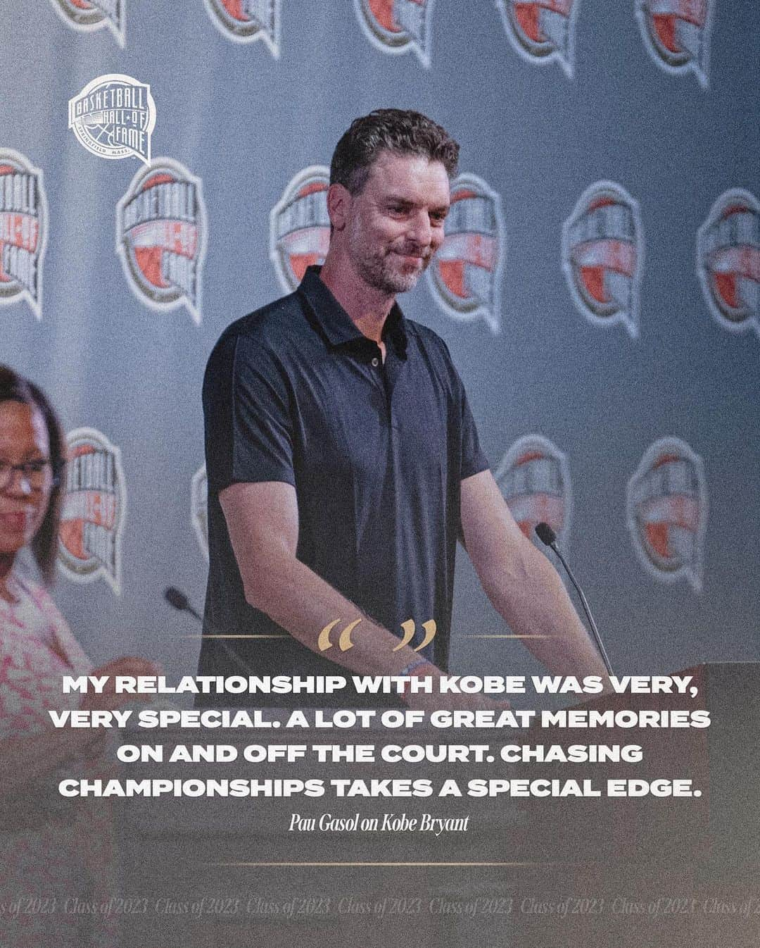 パウ・ガソルのインスタグラム：「Chasing championships takes a special edge. 🏆 #23HoopClass」