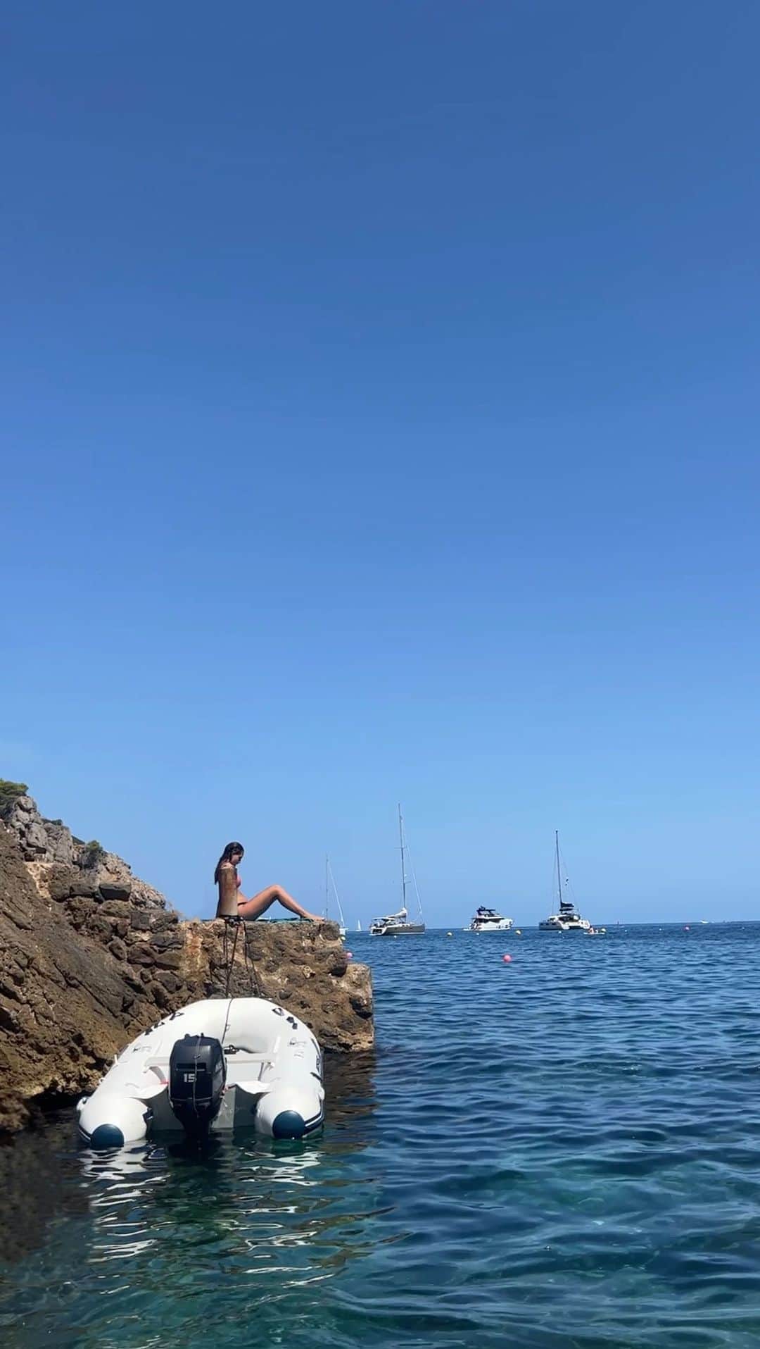 のインスタグラム：「Mallorca 🤝 My Euro summer dreams」
