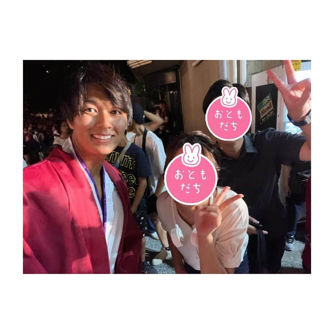 雫石将克のインスタグラム：「【よさこい祭り】  初めてのよさこい😆！  ルーチェで参加させて頂きました！  本当にたくさんご迷惑をおかけしましたが、チームの皆さんありがとうございました！😆  写真を全く撮ってなかったので、ルーチェの皆さんもしあればください、、、、！笑  @junnn1206   誘って頂いてありがとうございました！ 来年も踊りましょう！✌️笑  #高知#よさこい#よさこい祭り」