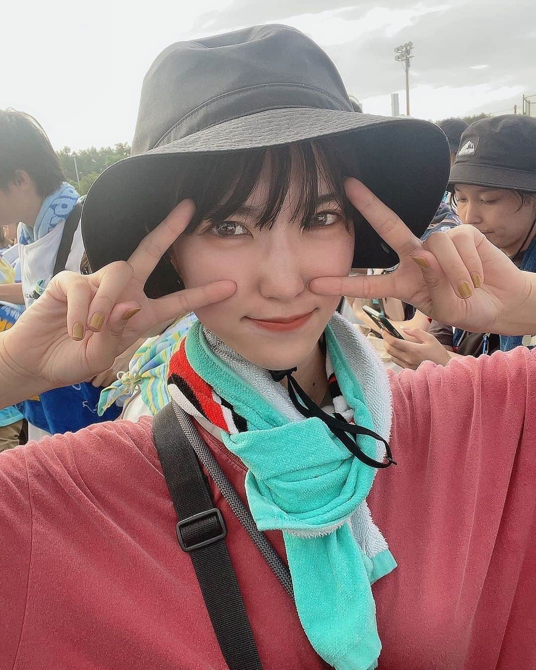 東条蒼のインスタグラム：「2023.8.6  ロッキン行ってきた💨 ほぼソロぼっちだけど楽しかったです。 風邪は早く治します。  酒場でロッキン話できてたのしかったです！！また語ろう👍  #ロッキン  #04limitedsazabys  #ハンブレ #kanaboon  #フレデリック #キュウソネコカミ  #オーラル」