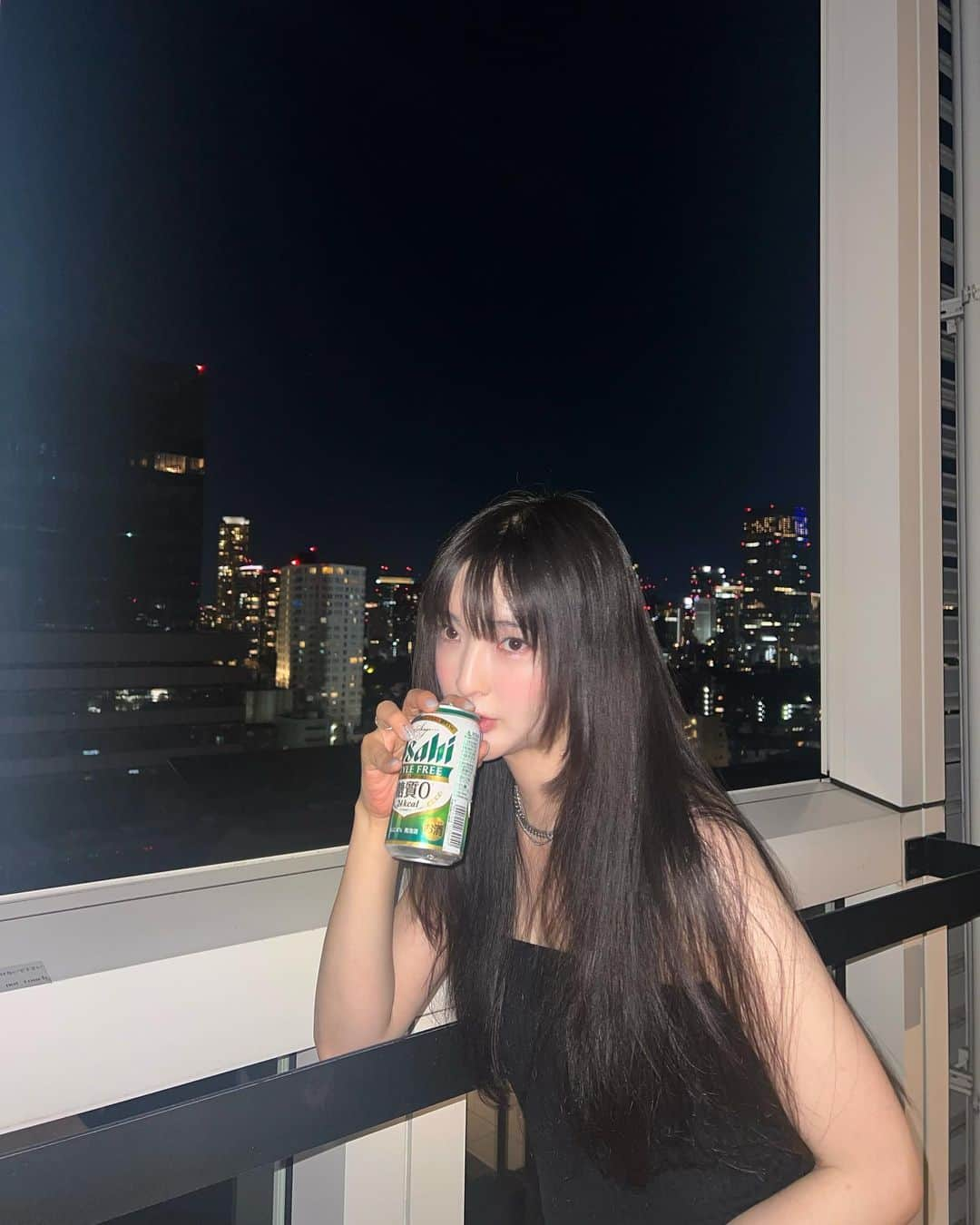 佐藤かよのインスタグラム：「💫🌒🌼💛 여름의 밤  . . #도쿄 #불꽃놀이　#乾杯」