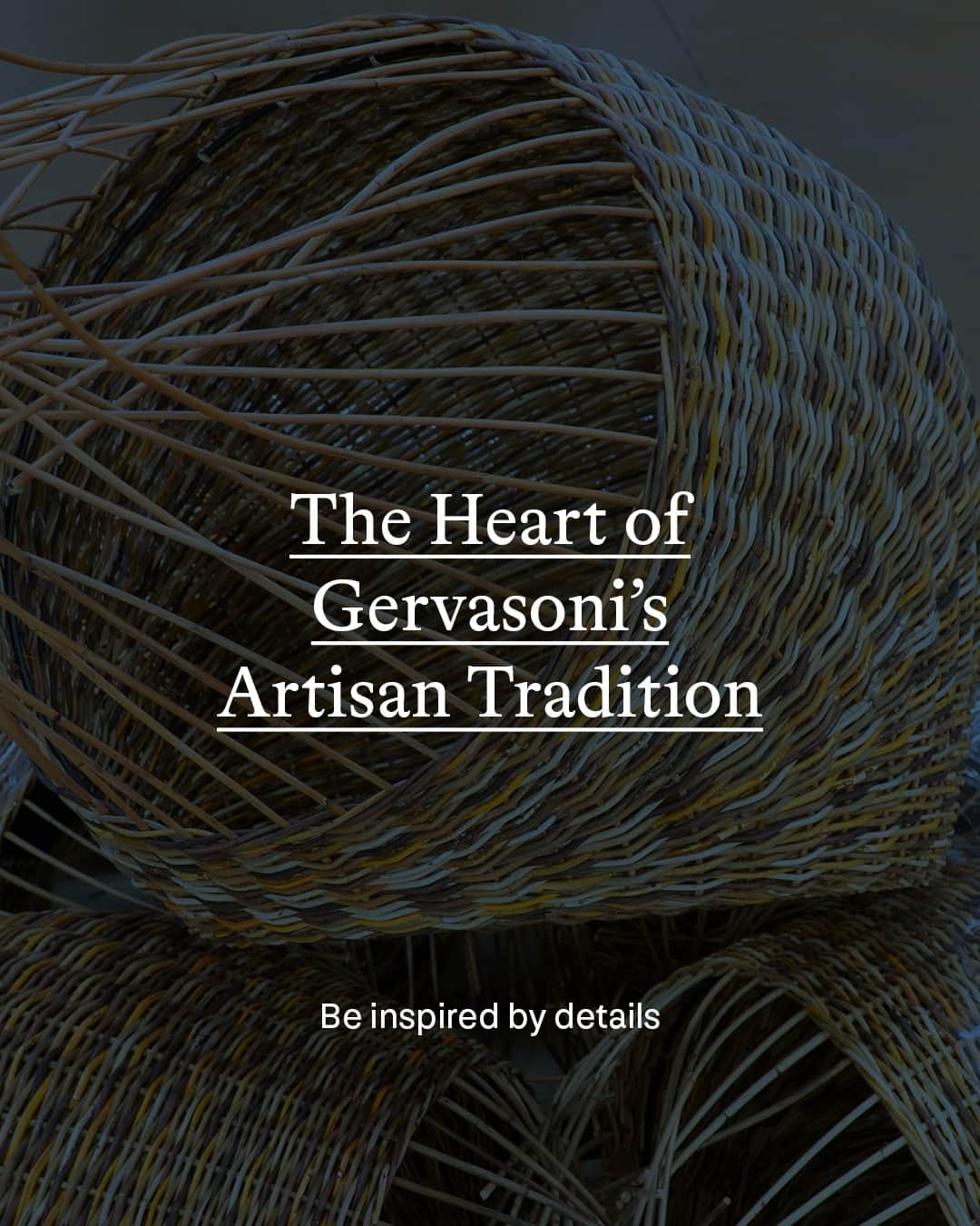 ジェルバゾーニのインスタグラム：「The Heart of our Artisan Tradition.⁠ Explore the Weaving Materials that define some of the Gervasoni collections. ⁠ ⁠ Wicker has always had a place in Gervasoni’s artisan tradition. ⁠ It is the innermost part of rattan, a vegetable fiber obtained from some species of climbing palms common in South-East Asia and throughout the equatorial region. ⁠ Among natural weaving fibers, wicker is renowned for its strength, elasticity, and lightness. You can create a unique look by choosing wicker in natural or dyed variants and playing with colors.⁠ ⁠ #gervasoni1882 #indoorfurnituredesign #weavingartistry #wicker⁠ #wickerfurniture⁠」