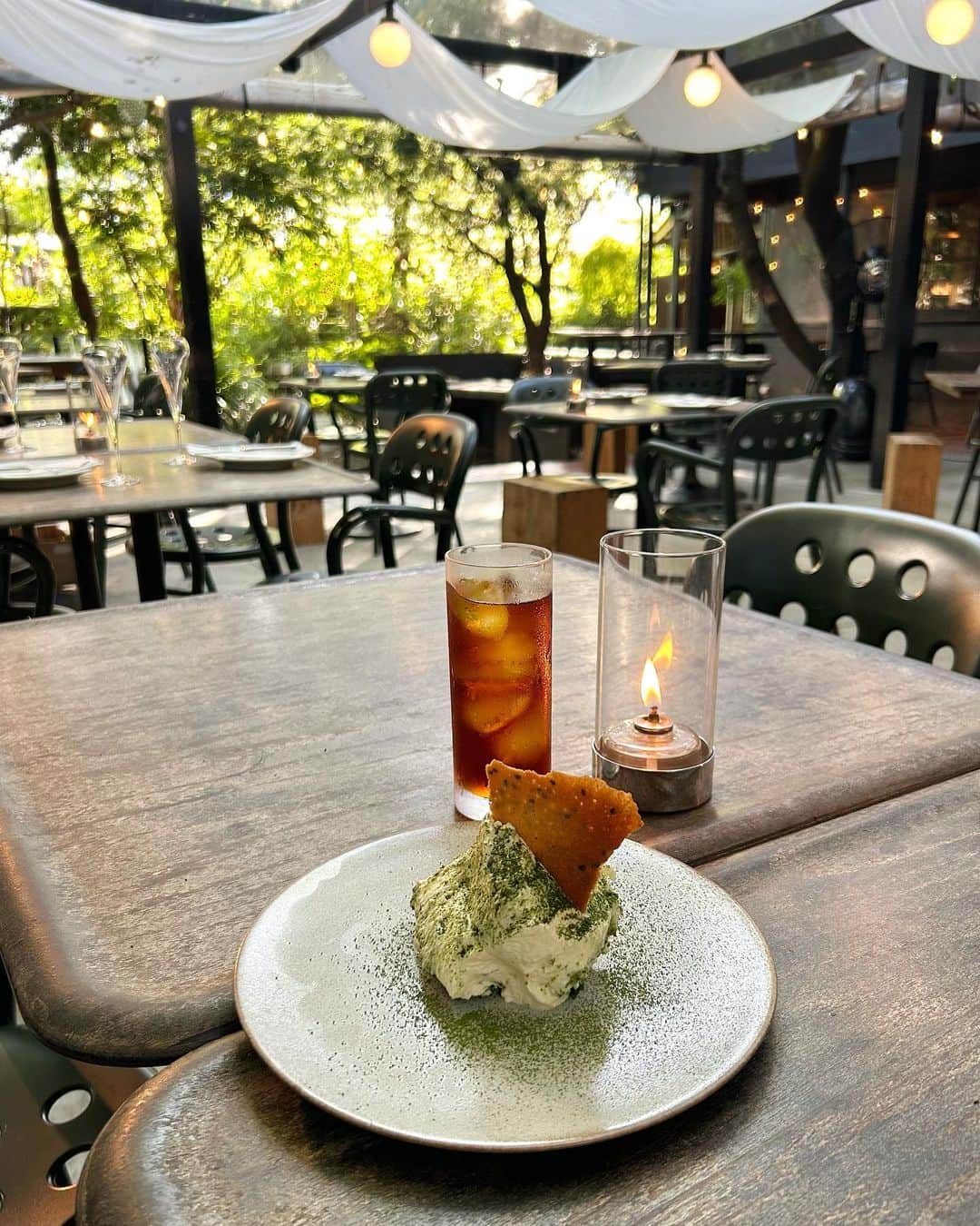 yurishonさんのインスタグラム写真 - (yurishonInstagram)「鎌倉にあるcafe〜 抹茶ティラミス美味しかった🍵🍃  #鎌倉カフェ#鎌倉#ペット可#ペット可カフェ」8月12日 12時24分 - yurishon