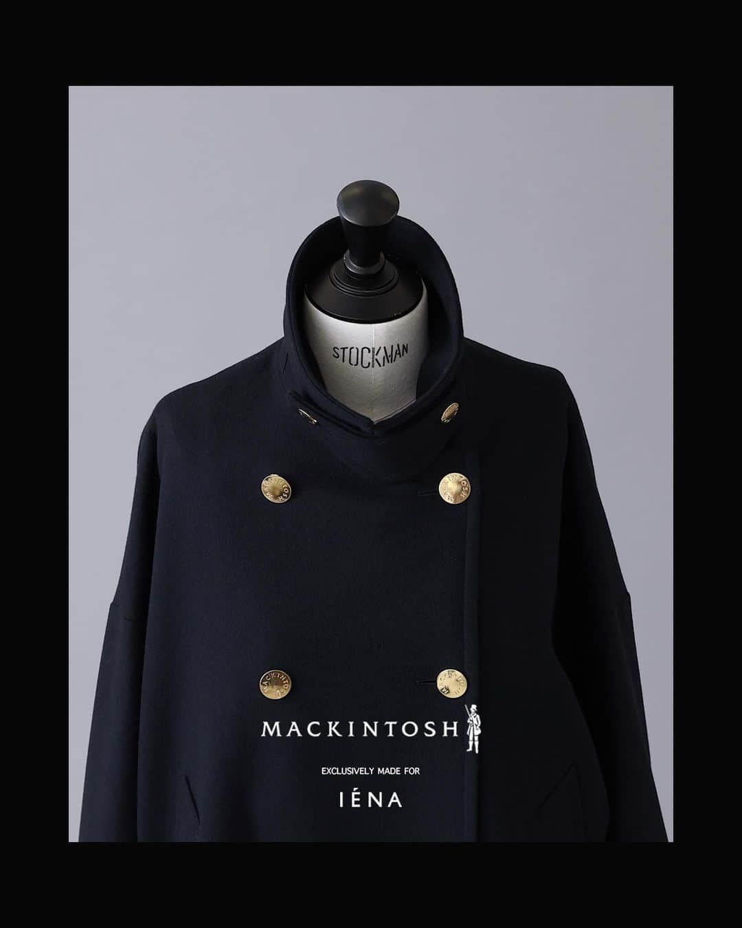 IENAさんのインスタグラム写真 - (IENAInstagram)「MACKINTOSH exclusively made for IÉNA ⁡ ⁡ ￣￣￣￣￣￣ ⁡ MACKINTOSH NEW HUMBIE DOUBLE SHORT MB EX ⁡ 人気のHUMBIEからショート丈が登場。 今シーズンは「NEW HUMBIE」のモデルをベースにショートコートを別注しました。 ⁡ たっぷりとした女性らしいシルエットと 絶妙な着丈が新しいバランス。 ⁡ パンツやスカートなど、あらゆるボトムスと 合わせらるよう着丈を少し長くして、 ボタン位置をアレンジしています。 ⁡ ⁡ ￣￣￣￣￣￣ ⁡ MACKINTOSH 別注 NEW HUMBIE ダブルショートコート ¥143,000(税込) Size:6,8(着用6) Color:ブラック,ネイビー(着用ネイビー) No. 23020910003630 店舗→10月入荷予定 EC→予約販売中　  TRADITIONAL WEATHERWEARバックボタンクルーネックプルオーバー ¥16,500(税込) Size:free Color:ブラックA,ナチュラル No.23070910001030  ⁡ ⁡ ダブルサテンスカート ¥18,700(税込) Size:36,38 Color:グレーB,ホワイトA,ネイビー No.23060900870030 ⁡ ⁡ CORSO ROMA 9 POINTED LONG BOOTS  ¥35,200(税込) Size:36,37,38,39 Color:ブラック,ブラウン No:23093910001130 店舗→9月入荷予定 EC→予約販売中 ⁡ #iena #イエナ #iena_23aw #baycrews  #mackintosh #マッキントッシュ #fashion #ファッション」8月12日 21時00分 - iena_jp