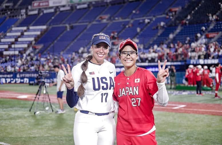 後藤希友のインスタグラム：「.  Reunion after four years, Did we grow up a lot?  It was great to meet you again!  Thank you my friends!🤝  @taylor17pleasants   #2019year #U19worldcup #2000babys」