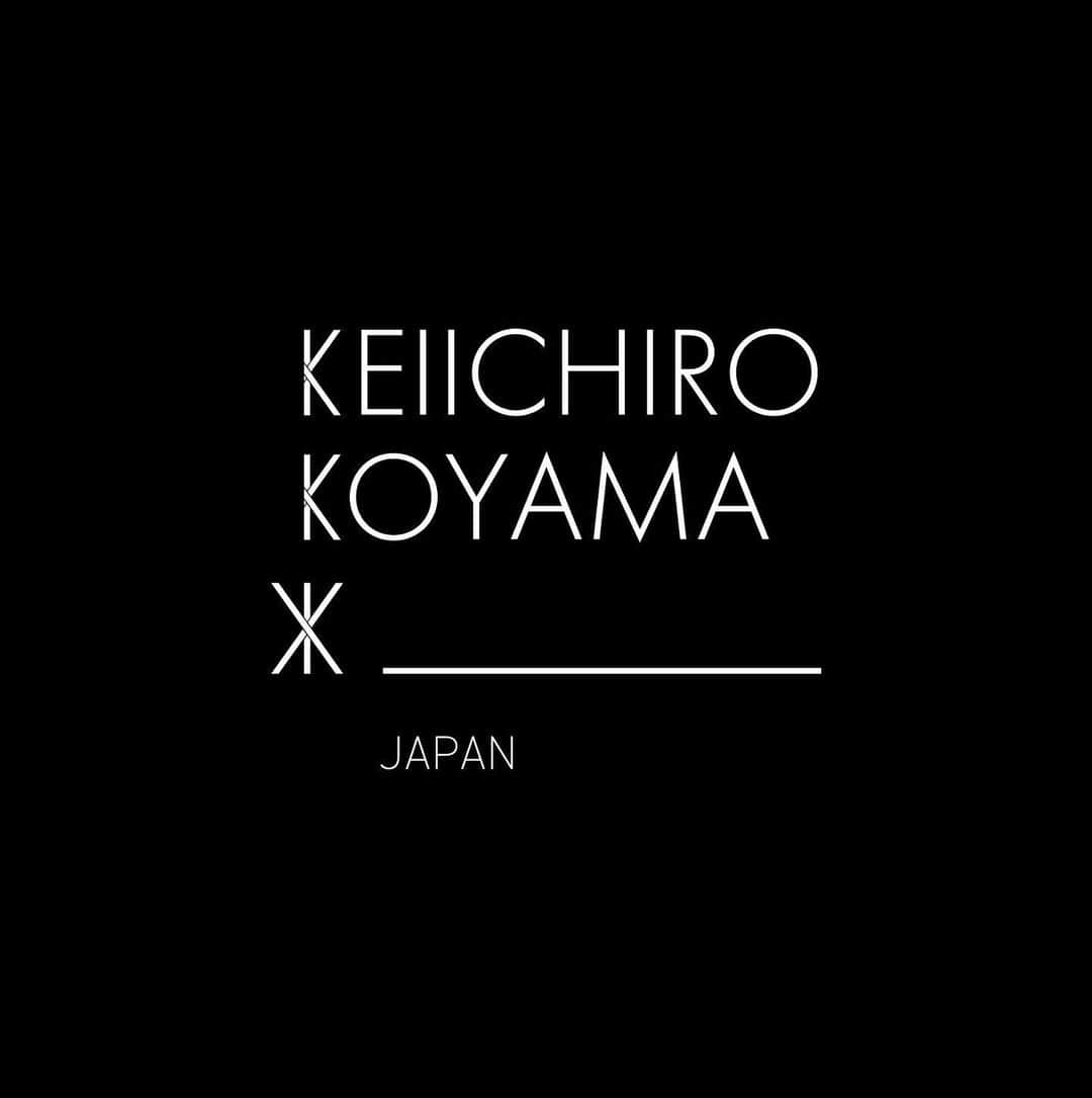 のインスタグラム：「⁡ Produce Project KEIICHIRO  KOYAMA  X （KK）  _________ JAPAN. ⁡ 日本のカルチャー、歴史、伝統、未来など、あらゆる事象が 小山さんと掛け合わさること（クロス）で ⁡ 小山 慶一郎式の「答え」を 世の中に出していくというメッセージです。 ⁡ 「K」「K」を合わせて 「X（クロス）」をイメージしました。 ⁡ ⁡ Comment from Art Director / KOICHI KOSUGI  @koichi_kosugi_onehappy_」