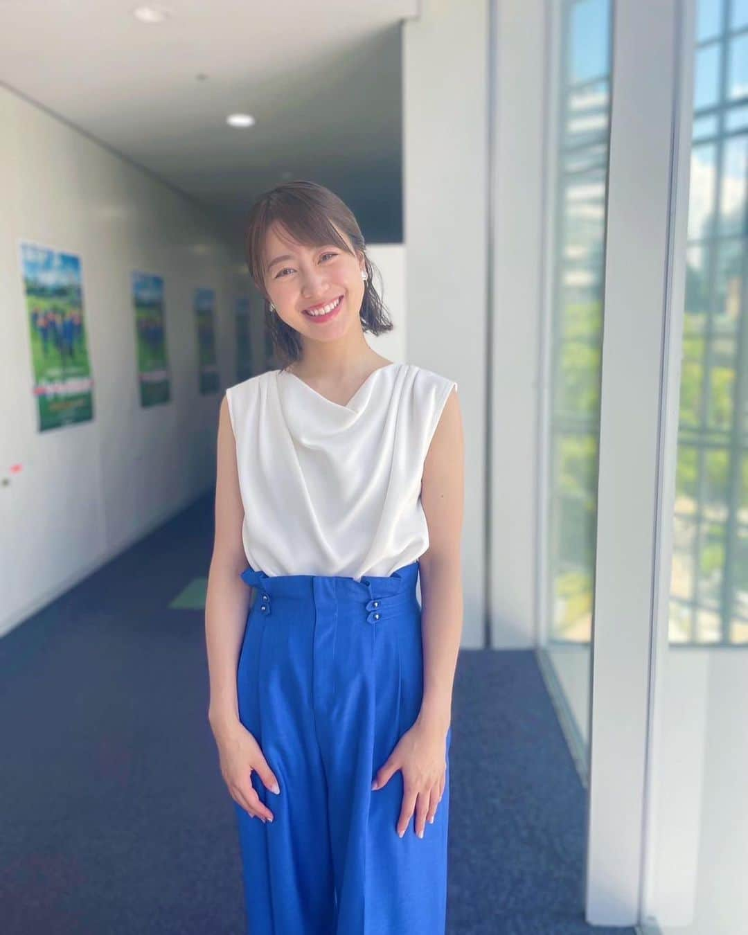 林美沙希さんのインスタグラム写真 - (林美沙希Instagram)「. 衣装まとめ👚 素敵な週末をお過ごしください☺️  #annニュース #ワイドスクランブル #林美沙希 #衣装 #パンツコーデ #スカートコーデ」8月12日 18時25分 - misaki0hayashi