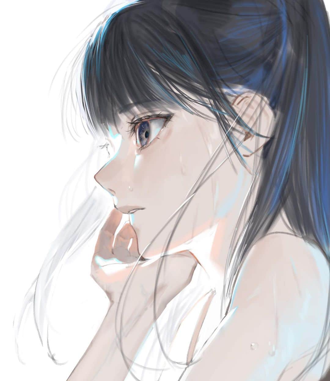 水視ずみのインスタグラム：「#illustration #drawing #illustrator #originalcharacter #イラストグラム #創作」