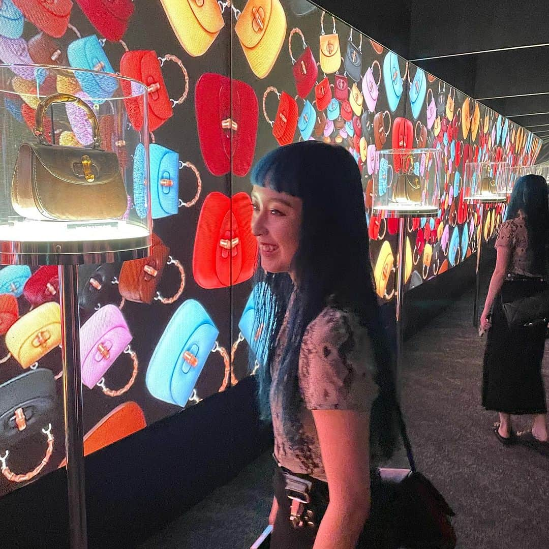 aoiさんのインスタグラム写真 - (aoiInstagram)「👜🎋♡ #guccibamboosummer」8月12日 18時47分 - aoi_301