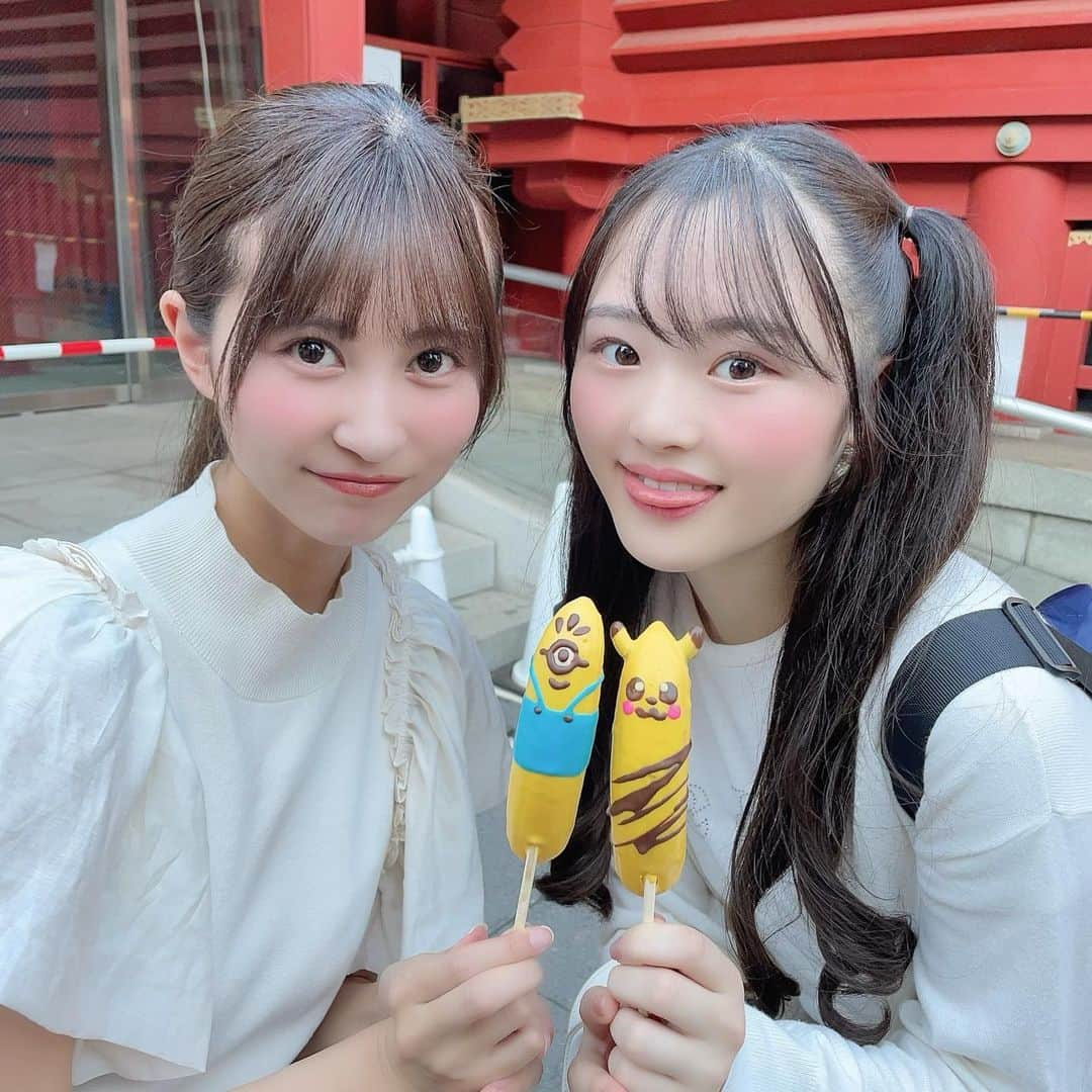 金澤有希さんのインスタグラム写真 - (金澤有希Instagram)「#神田明神祭り  最高に楽しかった🍧  チョコバナナ可愛すぎた💛  夏さいこ〜〜〜！！！  #神田明神 #夏祭り #祭り #屋台 #チョコバナナ #ピカチュウ #ミニオン #夏 #御茶ノ水 #神田」8月12日 19時02分 - yuuki_kanazawa0501