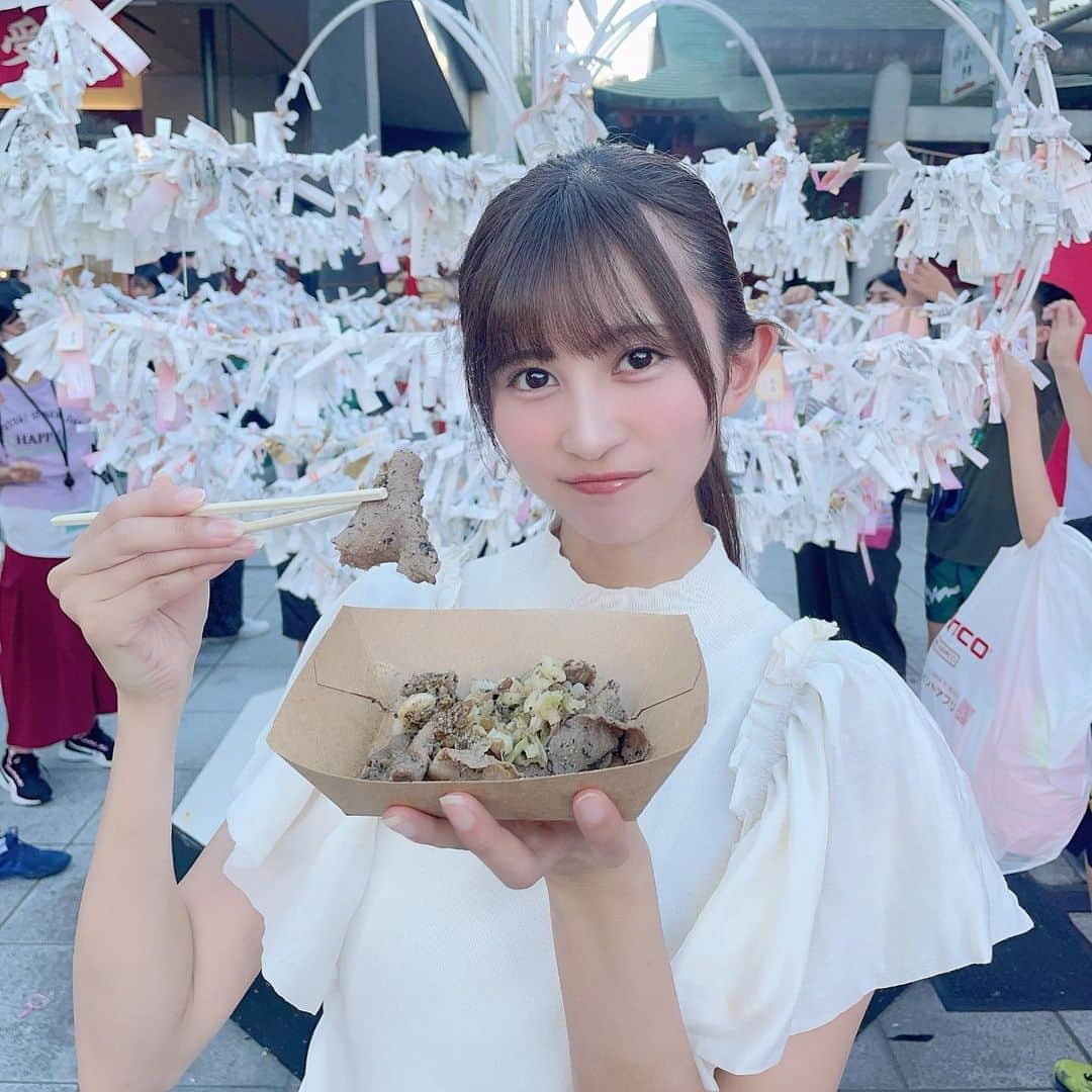 金澤有希さんのインスタグラム写真 - (金澤有希Instagram)「#神田明神祭り  最高に楽しかった🍧  チョコバナナ可愛すぎた💛  夏さいこ〜〜〜！！！  #神田明神 #夏祭り #祭り #屋台 #チョコバナナ #ピカチュウ #ミニオン #夏 #御茶ノ水 #神田」8月12日 19時02分 - yuuki_kanazawa0501