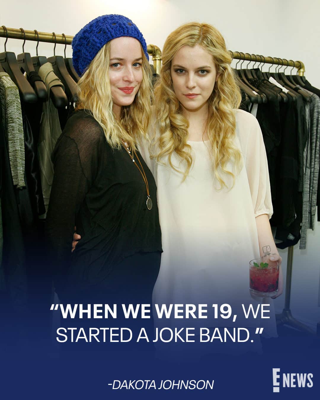 E! Onlineさんのインスタグラム写真 - (E! OnlineInstagram)「#DaisyJonesandtheSix wasn't actually Riley Keough's musical debut— she started a "joke band" with Dakota Johnson when the two were just 19 years old. More on this duo's decades-long friendship at the link in bio. ❤️ (📷: Getty)」8月13日 5時31分 - enews