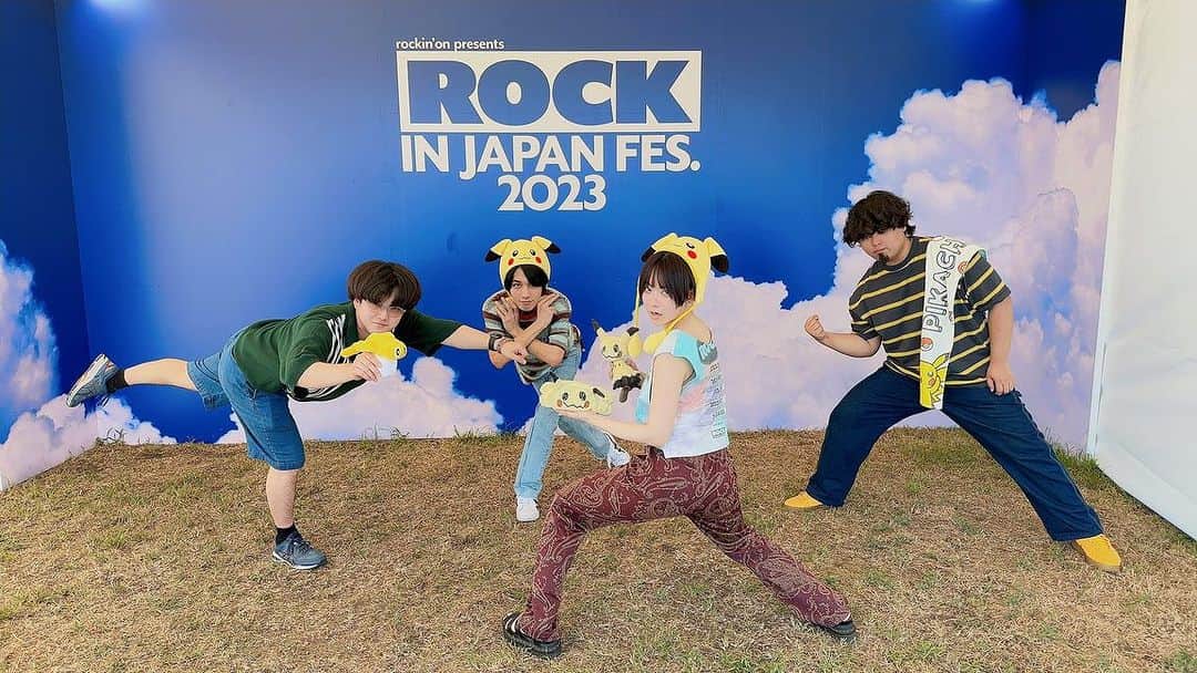 ウエムラユウキさんのインスタグラム写真 - (ウエムラユウキInstagram)「ROCK IN JAPAN FESTIVAL 2023  また来年🔥🔥  ゴーストダイブのリリースも楽しみ！」8月12日 21時17分 - uemubass