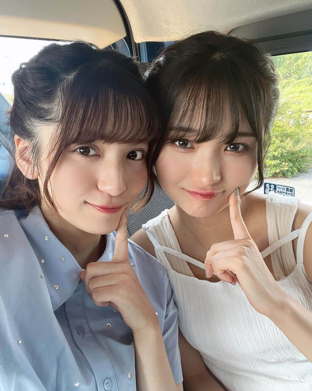 都丸亜華梨のインスタグラム：「ナツコイMV見てくれた？☀️」