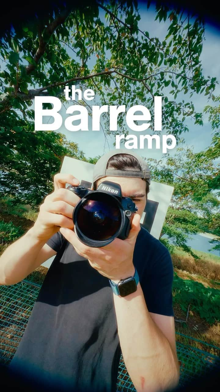 岳のインスタグラム：「The Barrel Ramp💫 #zhiyun #crane4 #gimbal #transitions #editing」