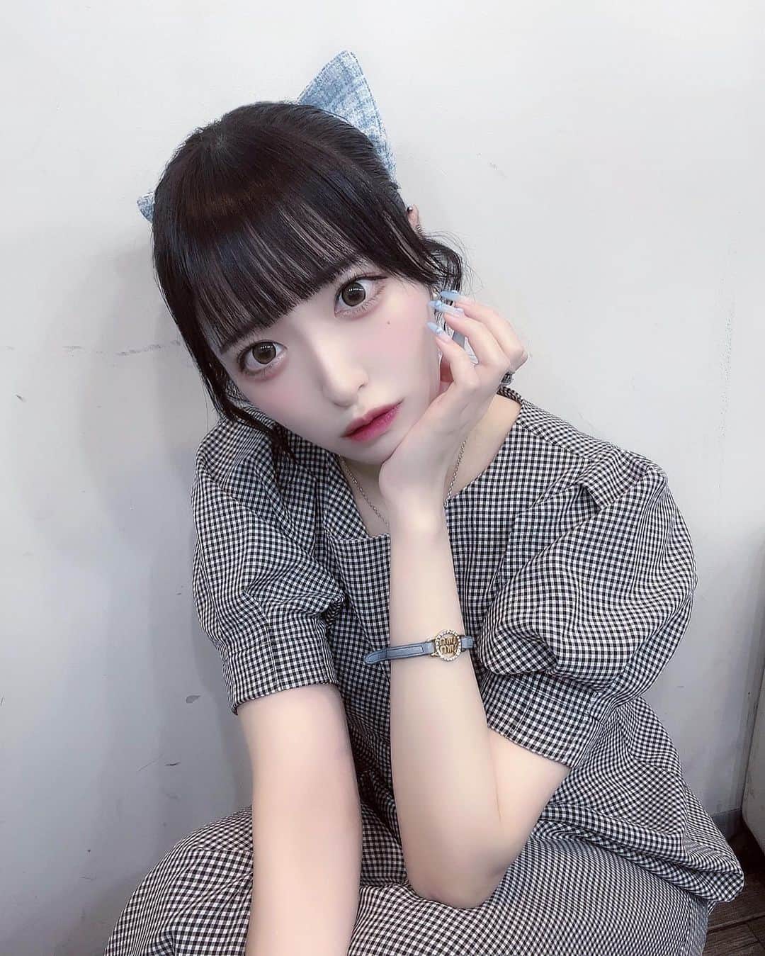 相笠萌のインスタグラム：「ポニーテールすき？」