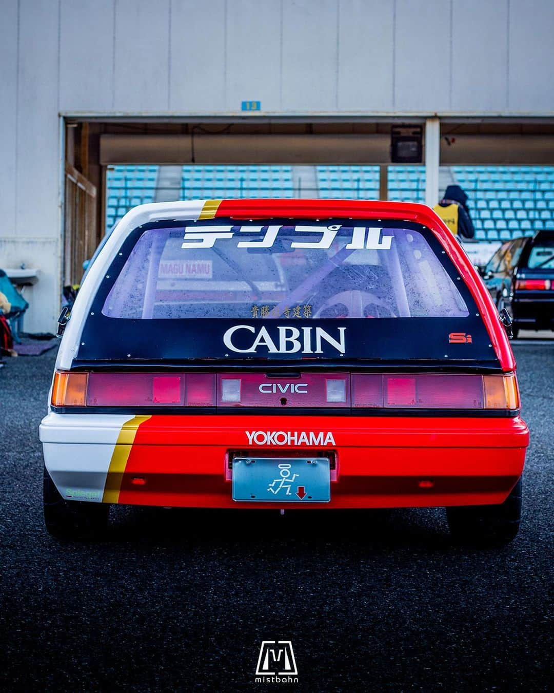 mistbahnさんのインスタグラム写真 - (mistbahnInstagram)「_ CABIN Honda E-AT WONDER CIVIC _ 🚗: @sho_tim_jp 📷: @mistbahn _ Shot on Jan-29 2023 🏁 "CTAC(Central Time Attack Challenge @central_time_attack_challenge )" Central Circuit (Hyogo, Japan). _ JP) 2023年1月29日、セントラルサーキットで開催されたCTAC(セントラル・タイムアタック・チャレンジ)にて撮影。 _ #ctac #ctac2023 #centraltimeattackchallenge #centralcircuit #セントラルサーキット #cabinracing #wondercivic #civicwonder #oldschoolhonda #oldskoolhonda #playboy #wondercivic #civic #hondacivic #ホンダシビック #シビック #e_at #ワンダーシビック #3gcivic #3gencivic #kanjo #kanjostyle #kanjoracer #kanjozoku #timeattack #timeattackjapan #zc #hondasontrack #mugen」8月12日 21時24分 - mistbahn