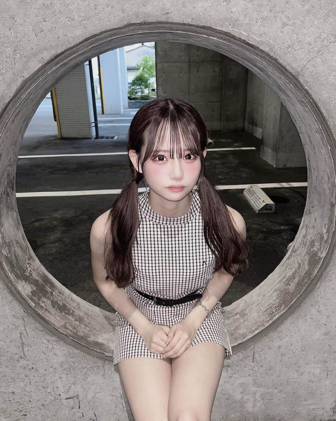 のインスタグラム：「まて おすわり みゅんみゅん ^ ̳ᴗ ̫ ᴗ ̳^  #NMB48 #アイドル #ツインテール #ootd #좋아요 #셀카  #팔로우 #데일리룩 #메이크업」