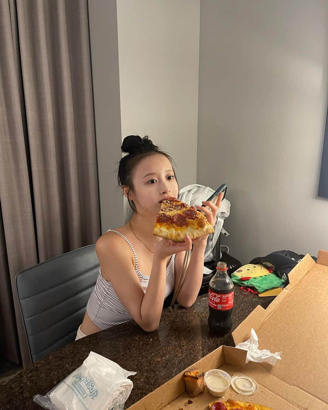 谷川奈々穂のインスタグラム：「一日目のいろいろ🇺🇸」