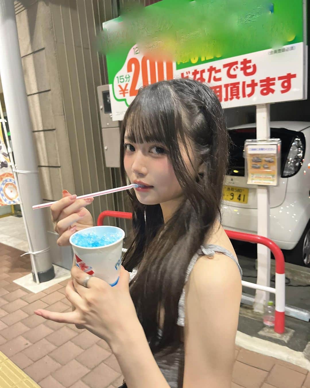 黒田楓和のインスタグラム：「今年も君と夏祭り ♡🍧   #NMB48 #04  #04년생  #ootd  #アイドル  #アイドルへア  #お祭り  #夏祭り  #屋台  #夏  #彼女感  #デート  #fyp  #fypシ  #instagood  #follow」