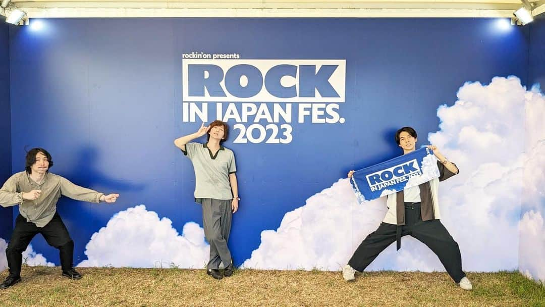 Masakiのインスタグラム：「2023.08.12 ROCK IN JAPAN FES 2023  ロッキンで今年の夏もう満喫した☀️  最高でしたー！！見に来てくれてありがとうね！  #RIJF2023」