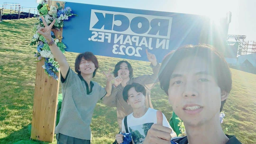 Masakiさんのインスタグラム写真 - (MasakiInstagram)「2023.08.12 ROCK IN JAPAN FES 2023  ロッキンで今年の夏もう満喫した☀️  最高でしたー！！見に来てくれてありがとうね！  #RIJF2023」8月12日 22時27分 - masaki__jpn