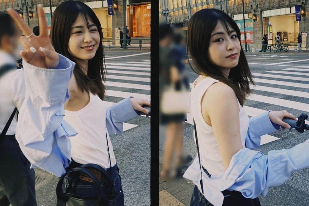 佐久間采那のインスタグラム：「.  ✌」