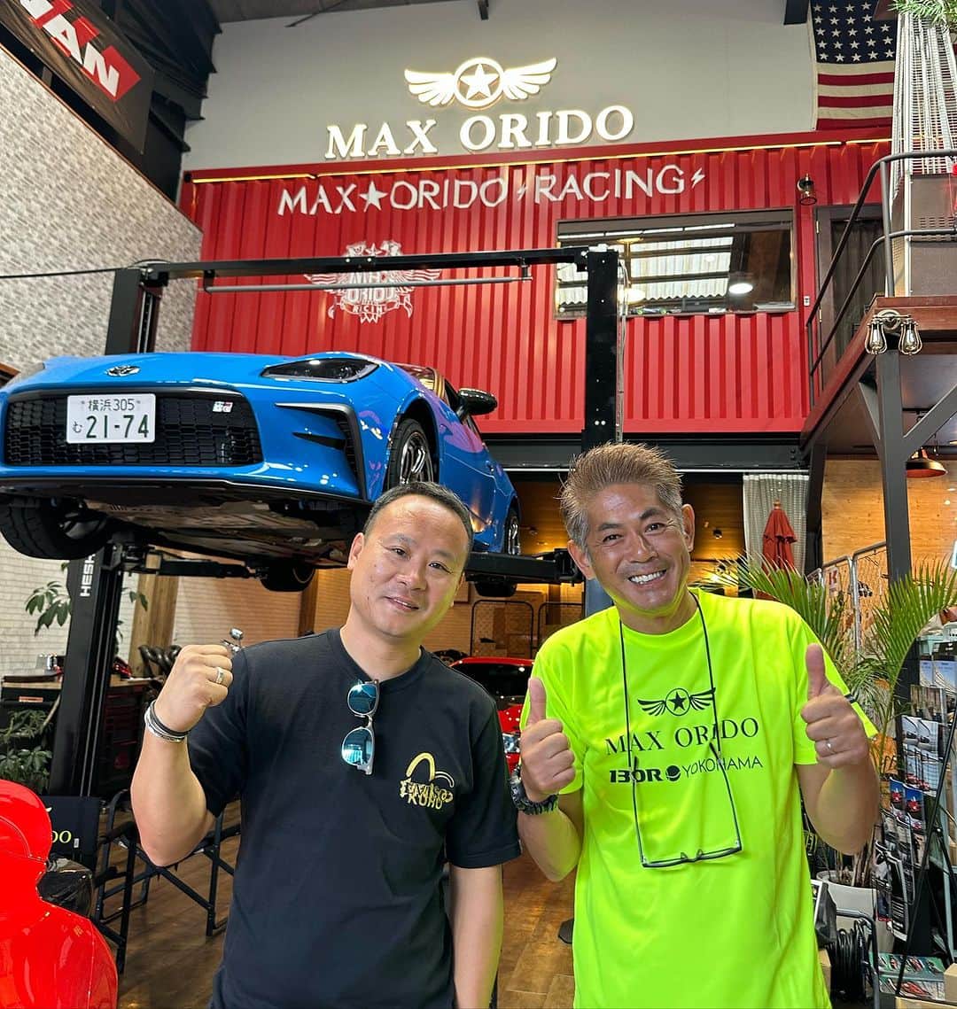 織戸学のインスタグラム：「@jamestang68   @130ryokohama   色々な人と話す事は 常に勉強  #maxorido」