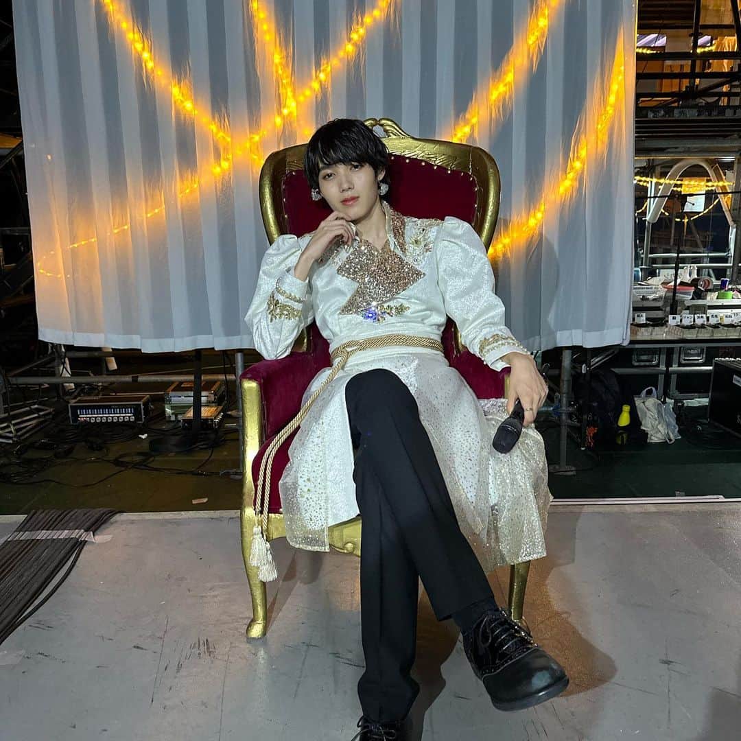 のインスタグラム：「EBiDAN THE LIVE UNIVERSE 2023 Day2ありがとうございました！  シャッフルコーナーではM!LKさんの太智くん役やらさせていただきました！  げんじぶの僕役は仁人くんがやってくれました！  めっちゃ楽しかったです！  原因は自分にある。のこれからの活動もみんなよろしくね！」