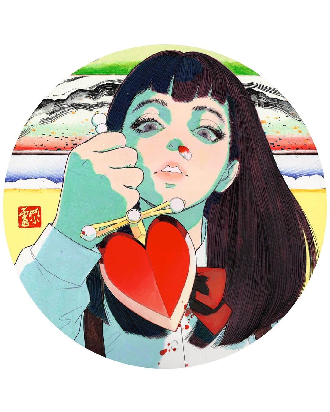 門小雷のインスタグラム：「12 selected art prints are now available for a limited time until October 12th!!! Pick your favorite before it’s gone  all links in bio🥳」