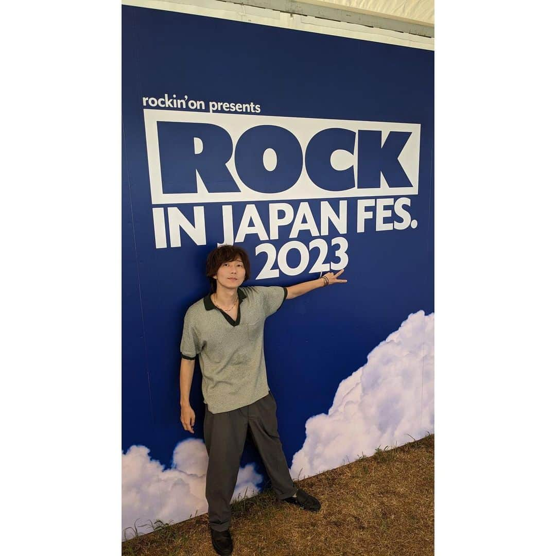 兼丸さんのインスタグラム写真 - (兼丸Instagram)「2023.08.12 「ROCK IN JAPAN FESTIVAL 2023」  何もない、なんてない自分の誕生日に ひとつ意味をつけてもらえたようなそんな1日でした！  ロッキン、来てくれたあなた！ 心からありがとーーー！  またロッキンで会いましょう。  #兼丸爆誕 #ロッキン #RIJF2023  #theshesgone」8月12日 23時57分 - kanemaru.425