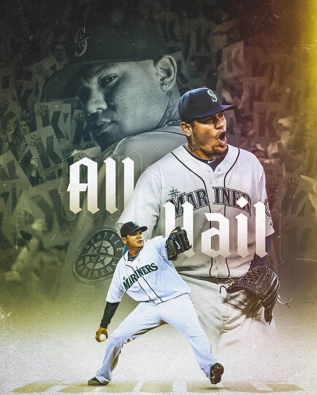 MLBさんのインスタグラム写真 - (MLBInstagram)「All Hail the King 👑  Tonight, @therealkingfelix34 becomes the 11th member of the Mariners Hall of Fame. #HappyFélixWeekend」8月13日 0時12分 - mlb