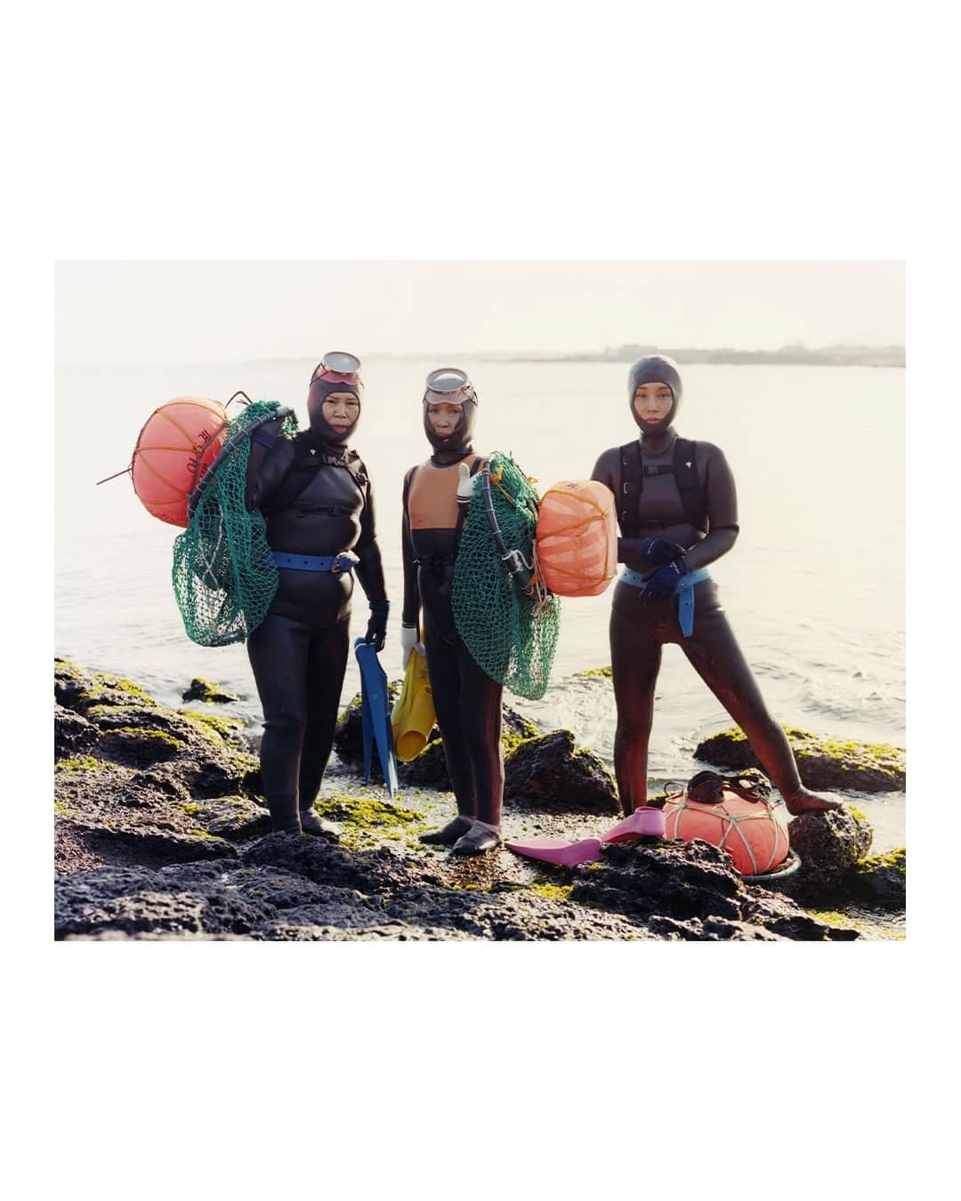 AnOther Magazineさんのインスタグラム写真 - (AnOther MagazineInstagram)「In his debut book The Last Mermaid, New York-based fashion photographer @peterashlee turns his lens on a waning community of female divers called the Haenyo 🐙⁠ ⁠ Most of the women, who are between 60 and 80 years old, spend hours in the open sea scouring for sea urchin, turban conch, sea cucumbers and octopi without any modern diving equipment. "On Jeju Island, for generations, it has been a semi-matriarchal society," the Ash Lee tells @_emmarusselll. "The Jeju women are notorious for being the strongest and Ko Ryou Jin would make these jokes like, ‘You know, the Seoul men can’t handle us because we’re too strong.’" ⁠ ⁠ Read about the series in the photographer's own words at the link in bio 📲⁠ ⁠ 📸 The Last Mermaid by @peterashlee⁠」8月13日 1時07分 - anothermagazine