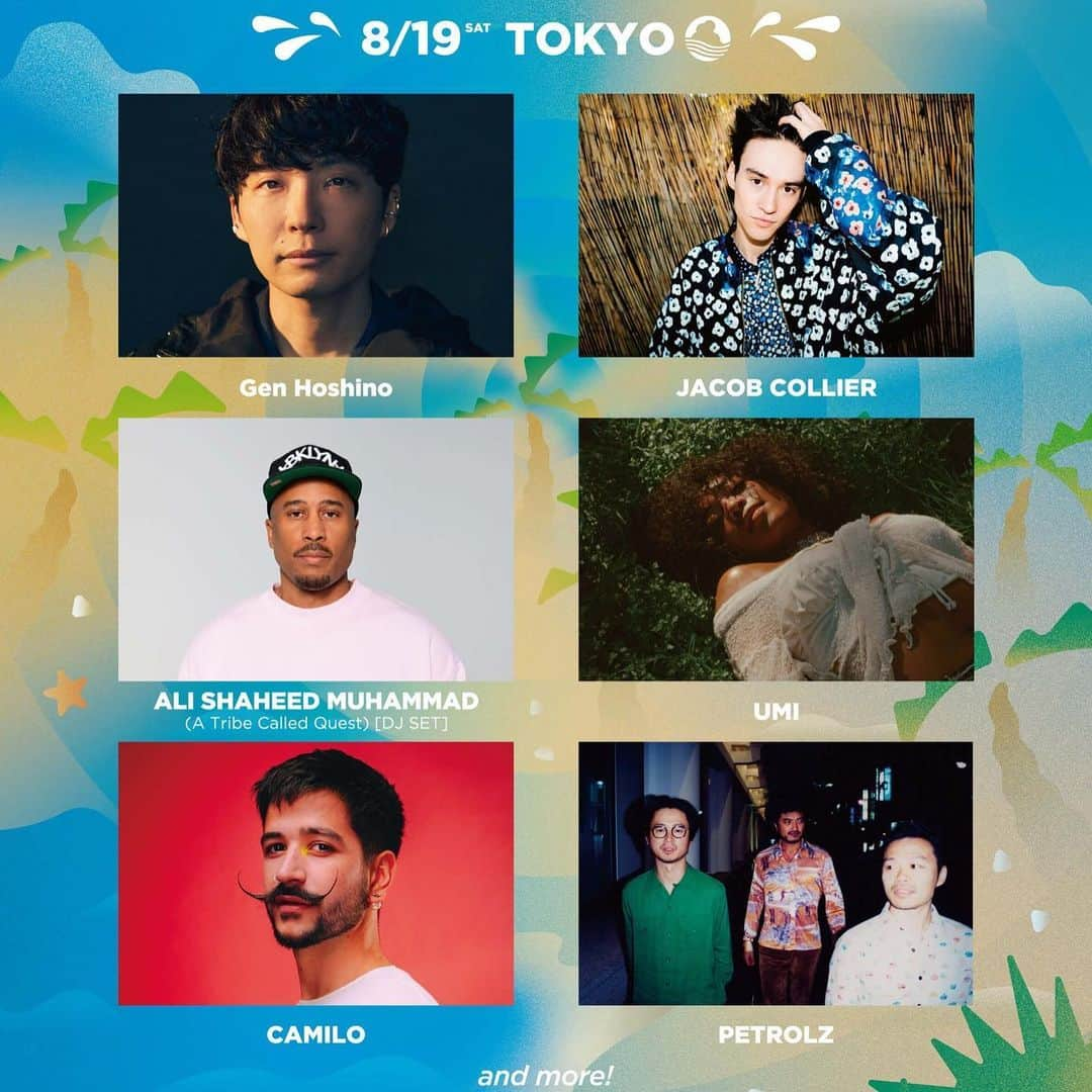 サイトウジュンさんのインスタグラム写真 - (サイトウジュンInstagram)「【お知らせ】 SUMMER SONIC 2023 8/19 Sat. at BEACH STAGE "so sad so happy" curated by Gen Hoshino 15:35 - On Stage @summersonic_official @iamgenhoshino  サマソニ！なんと時を越えて！星野源くんのキュレーションステージにDJで出演しまーす！（松重さんもいる！）  嬉しい再会、新たな出会い。源くん、素敵な機会をどうもありがとう。遊びに来られる皆さまどうぞよろしくお願いしまーす！！お久しぶりです！そして、はじめまして！！😎🤙⛱️🌴  15:35 - BEACH STAGEです！！」8月13日 2時19分 - jxjxysig