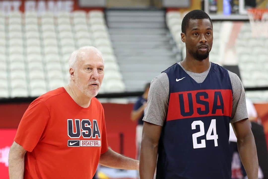 ハリソン・バーンズさんのインスタグラム写真 - (ハリソン・バーンズInstagram)「Honored to have shared the court with and against these LEGENDS! Thank you for continuing to inspire and motivate a younger generation. Congrats on the HOF induction!!」8月13日 3時38分 - hbarnes