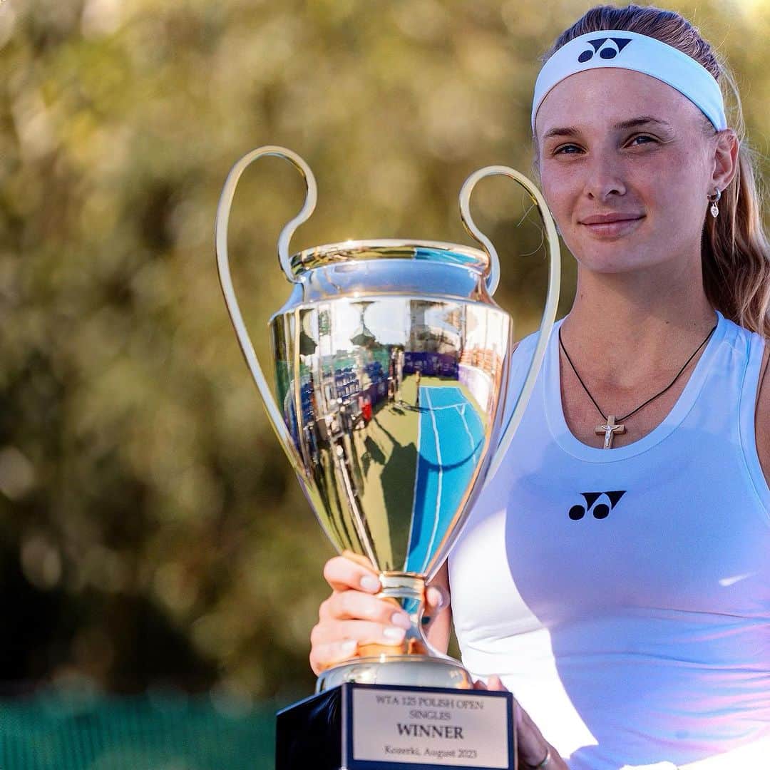 のインスタグラム：「🏆#4 @wta 📸 @rafal_jagielski」