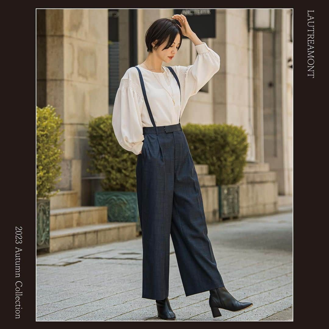 LAUTREAMONTさんのインスタグラム写真 - (LAUTREAMONTInstagram)「.  【 LAUTREAMONT 2023 AUTUMN COLLECTION 】 ___________________  袖のふんわりシルエットがとても可愛いブラウス。袖口と背中にシャーリングがあるのでお好みで五部袖、七分袖にかえて長い期間着て頂けます◎  梳毛調ポリエステル100%でお手入れもしやすく、フロントインせずに着ても広がりすぎずスッキリと着ていただけます。  ・3113-34229 ✔︎フィネスボイルブラウス ¥ 20,900(taxin)  ___________________ #LAUTREAMONT #LAUTREAMONT2023AW #2023aw  #autumncollection  #ロートレアモン #LOVEFESTA」8月13日 15時34分 - lautreamont_insta